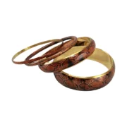 CZFashions Copper Python Bangles Set - Exotic Elegance for Any Occasion - Image 3