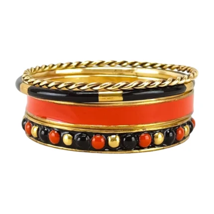 CZFashions Blazing Minimal Bangles Set