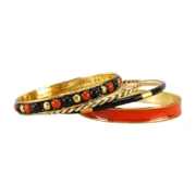 CZFashions Blazing Minimal Bangles Set - Image 2