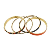 CZFashions Blazing Minimal Bangles Set - Image 4