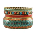 CZFashions Lighting Ikat Bangles Set