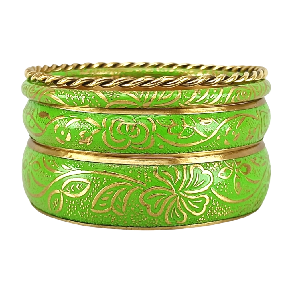 CZFashions Spring Meadow Bangles Set